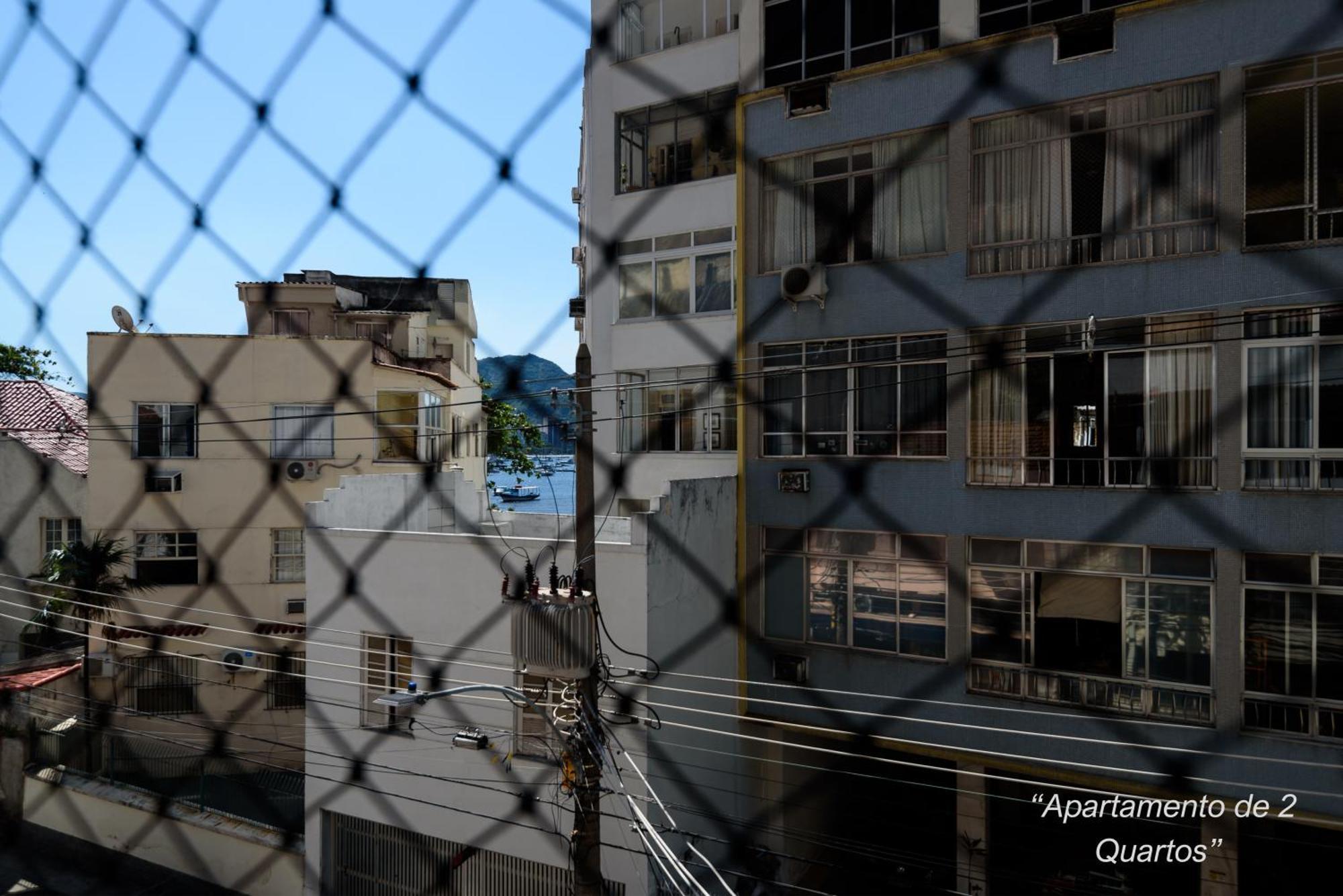 2 Quartos Na Urca Com Vista Para Baia De Guanabara A 700M Pao De Acucar Com Cozinha Completa E Wi-Fi - Bares, Restaurantes E Comercio Local A Poucos Metros Rio de Janeiro Kültér fotó